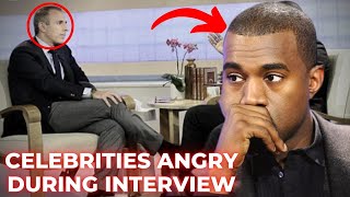 CELEBRITIES WHO GOT ANGRY DURING INTERVIEWS