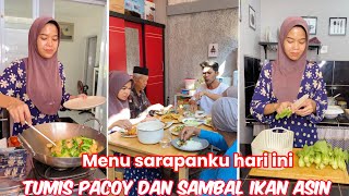 Masak pagi untuk sarapan orang tua