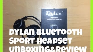 Dylan Sport Bluetooth Headset Unboxing+Review+Demonstration!