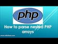 How to parse nested PHP arrays