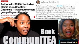 BOOK COMMUNITEA: AI STEALING BOOKS, BOOKS DON'T NEED RATINGS, AND THIS AUTHOR ISN'T INDIGENOUS?