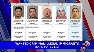 El Paso man on Texas ’10 Most Wanted Criminal Illegal Immigrants List’