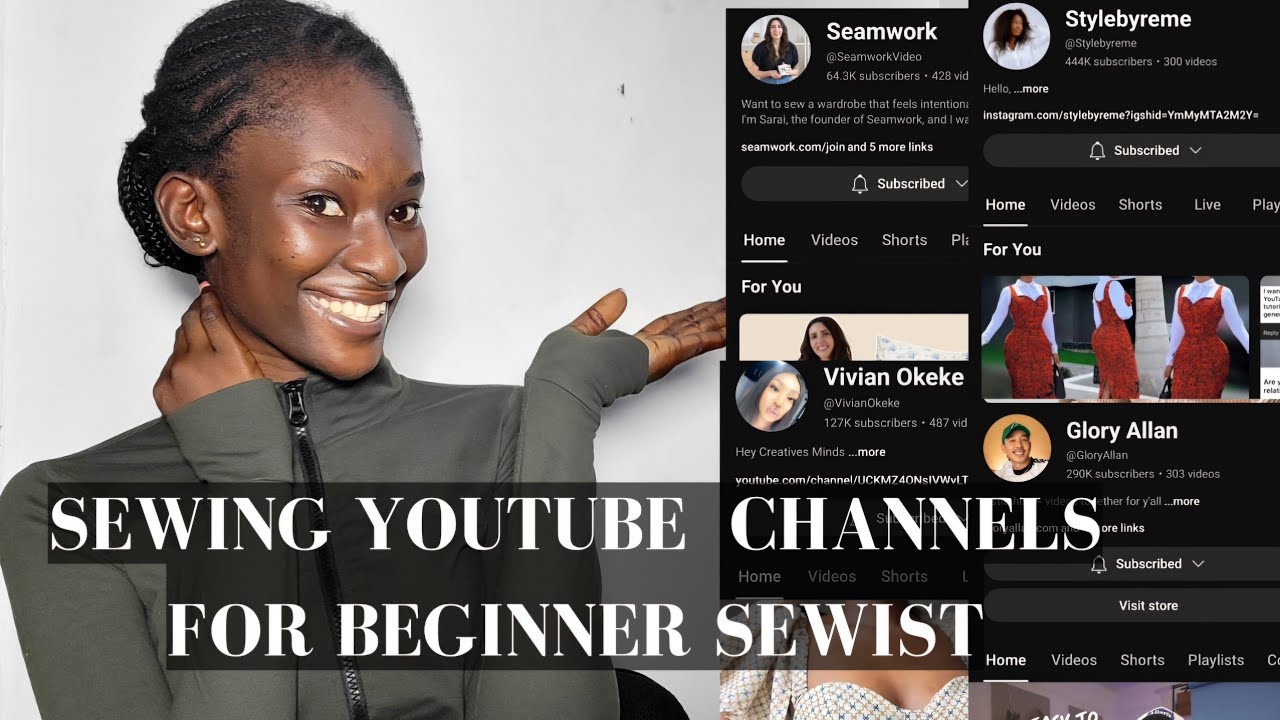 15 Sewing Youtube Channels For Beginners Binge Worthy Sewing Videos