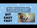 Easy & Fast Mousetrap Car tutorial- using SCIENCE