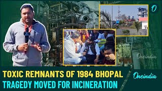 40 Years After Bhopal Gas Tragedy: Toxic Waste Leaves for Incineration | Exclusive Ground Report