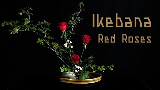 Ikebana Lesson | Arranging Roses | The Flowers Of Love