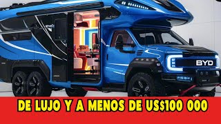 BYD sorprende con una autocaravana futurista: lujo y autonomía por menos de 70.000 €