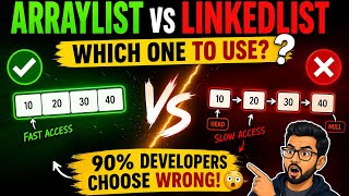 * “ArrayList vs LinkedList (Most Developers Choose WRONG!)”