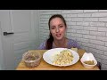 МУКБАНГ ОЛИВЬЕ ХОЛОДЕЦ с горчицей mukbang olivier jelly ответы на вопросы