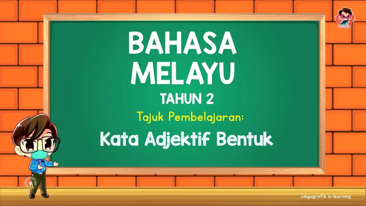 KATA ADJEKTIF BENTUK TAHUN 2 | KEMAS DI DAPUR - YouTube