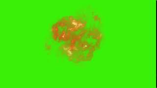 Explosion croma key Free Green Screen