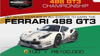 REAL RACING 3 Ferrari 488 GT3 Endurance | R$ 38,000 in 8 mins