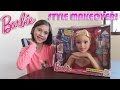 BARBIE MAKEOVER!!! Styling with Jillian - Barbie Deluxe Styling Head