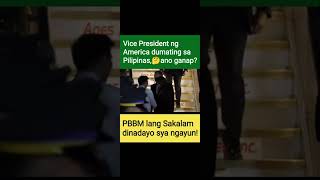 Vice President ng American dumating sa Pilipinas,🤔 #bbm #marcos #pbbm #pinoynews