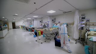 Covid-19 ICU in New Delhi as city struggles to keep up with virus cases | AFP