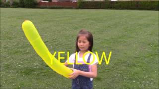 Rocket Balloon Learn Colors Fun Outdoor Preschool Learning Colours Childs Playground