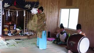 大山祇神社春の大祭（佐世保市世知原町開作）