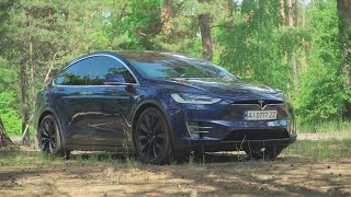 Tesla Model X - Король среди электричек.