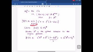 Lecture 7 Linear Programming Duality