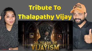 30 YEARS OF VIJAYISM Reaction| Special Mashup 2022 | Tribute To Thalapathy Vijay | Richu Varghese