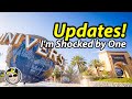 Updates! Universal Orlando Adds More Construction Walls | New Food Review | New Merchandise Too