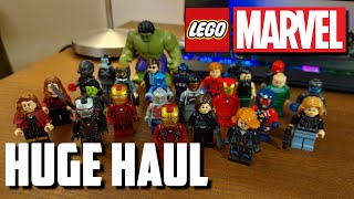Huge LEGO Marvel Haul -  So Many Expensive Figures