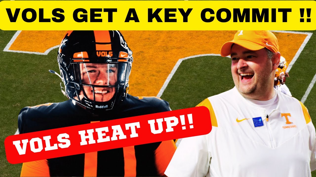 VOLS GET A KEY COMMIT, TENNESSEE FOOTBALL ,TENNESSEE VOLUNTEERS, VOLS ...