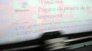prueba y testeo epson lx 810 windows 7 a