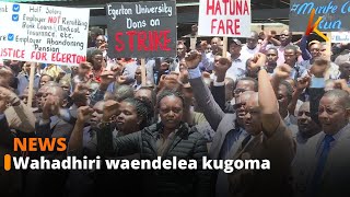 Juhudi za kutatua mgomo unaoendelea wa UASU washindikana