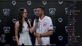 Fastest Interview at Worlds 2018