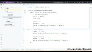 Core Java Basics Part - 05 | Arithmetic Operators