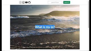 IP Tracking site using JavaScript || part 1