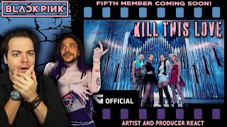 Blackpink Reaction - Kill This Love - Producer Finds His Bias!