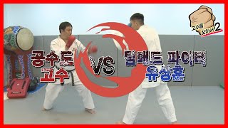 '공수도 고수' 정일홍 VS '팀매드 파이터' 유상훈 격투(고수를 찾아서2)