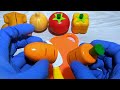 chicken and banana toy asmr cutting fruits and vegetables grape bananas toys plastic