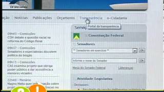 Senado Transparente - Transparência Administrativa