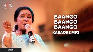 Baango Baango Baango Karaoke | Asha Bhosle | Hindi Karaoke World