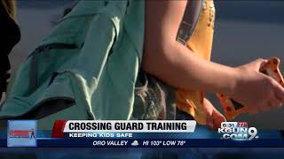 Crossing guards put training into action as students head back to school