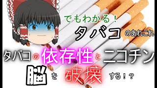 たばこの依存性とニコチン【ゆっくり解説】