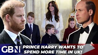 Prince Harry 'wants Archie and Lilibet to spend time' with their cousins despite William FEUD