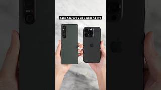 Sony Xperia 1 V vs iPhone 14 Pro Camera Comparison!