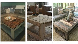 75 + Cheap and Easy Pallet Wood Coffee Tables | Diy Pallet Projects