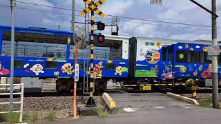 〔踏切〕風折踏切　（JR四国　土讃線　善通寺駅ー琴平駅）