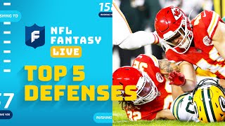 Top 5 Defenses to Roster NOW | NFL Fantasy Live
