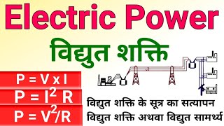 विद्युत शक्ति | Vidyut Shakti | electric power | vidyut samarth ka sutra | Vidyut Shakti ka matrak