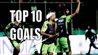 Hockey India league (HIL) 2016 ● top 10 goals ᴴᴰ