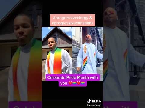 Tiktok Priests Celebrate Pride Month - YouTube