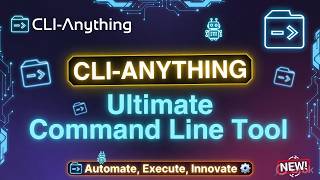 CLI-Anything: Making ALL Software Agent-Native #code #openclaw #tech #ai #automation