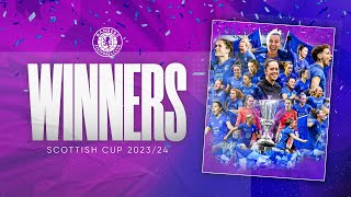 HIGHLIGHTS | Rangers Women 2-0 Hearts | Scottish Cup Winners | 26 May 2024