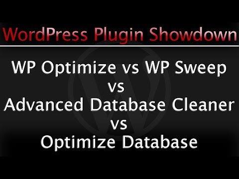 WP Optimize vs WP Sweep vs Optimize Database vs Advanced Database Cleaner WordPress Plugins Review